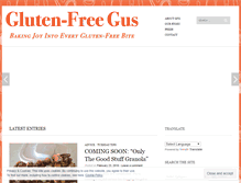 Tablet Screenshot of glutenfreegus.com